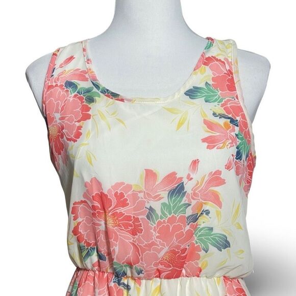 CHARMING CHARLIE Floral Dress w/ Cute Open Back Design, NWT, Size S - Picture 2 of 9